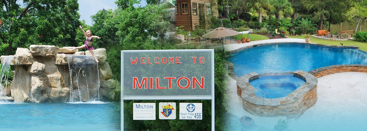 Custom Pool Builder in Milton, LA