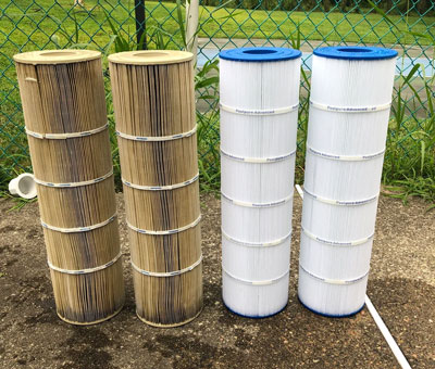 Pool filter and circulation service in Acadiana